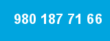 980 187 71 66 980 187 71 66
